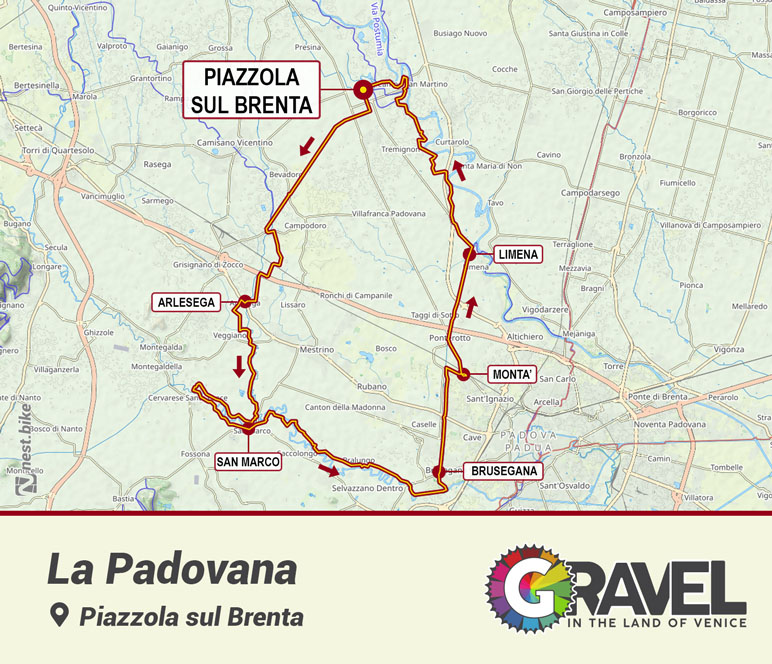 Mappa La Padovana