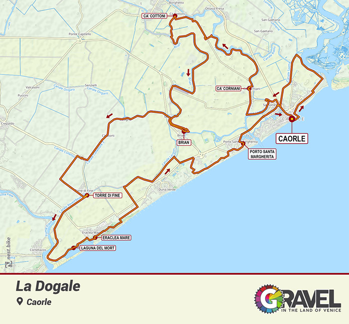 Mappa La Dogale