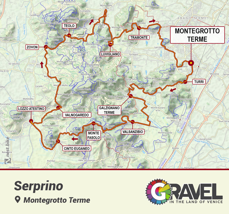 Mappa Serprino